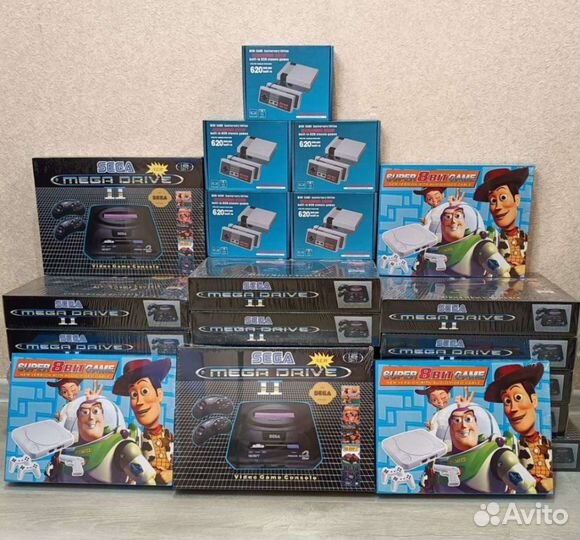 Sega mega drive 2 новая 368 in 1