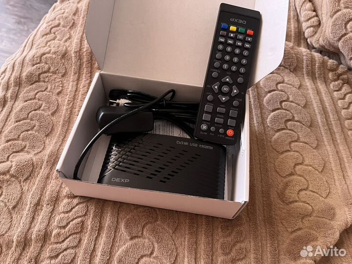 Новая приставка для цифрового тв Dexp hd 7734P
