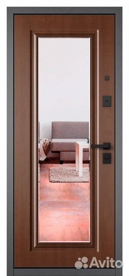 Дверь с зеркалом