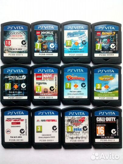 Sony PS Vita игры