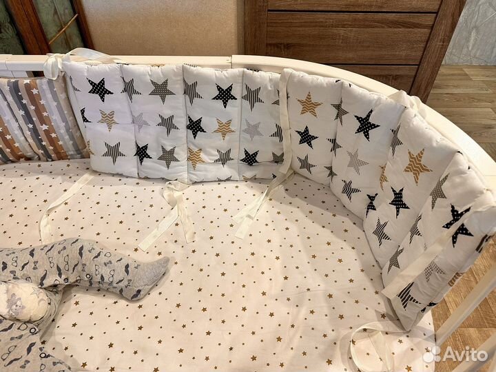 Бортики в кроватку