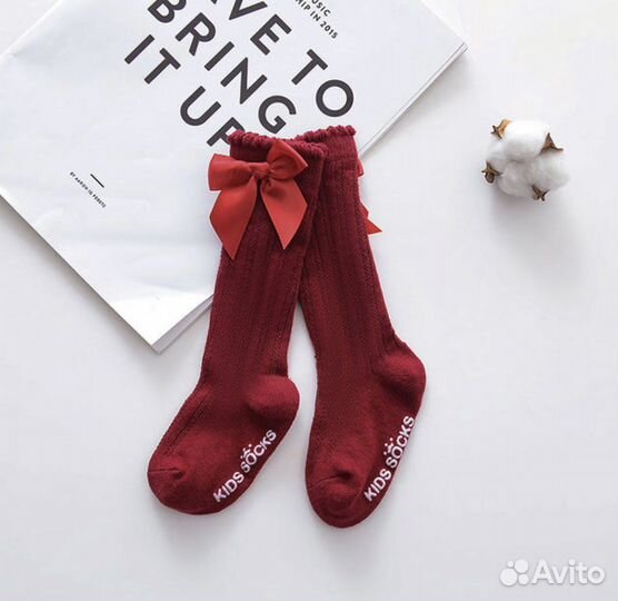 Гольфы на девочку