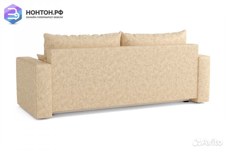 Диван еврокнижка Томас 3-х местный бежевый