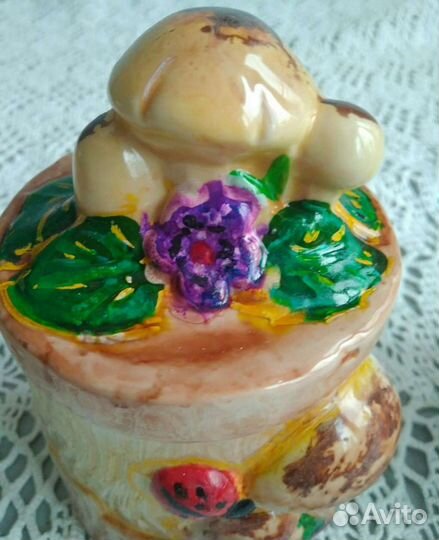 Банки/сыпучих/Опята/керамика/новые