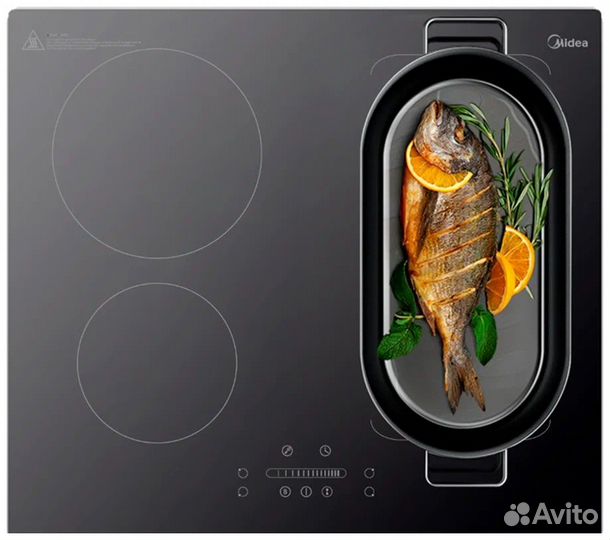 Варочная индукционная панель midea MIH65700F,новая