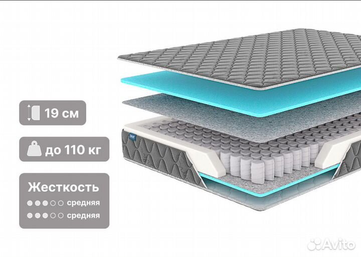 Матрас ортопедический новый