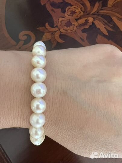 Браслет из натурального жемчуга