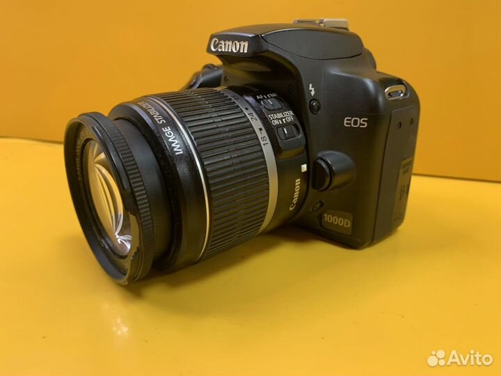 Z.6372 фотоаппарат Canon 1000D Kit 18-55 10.5мп