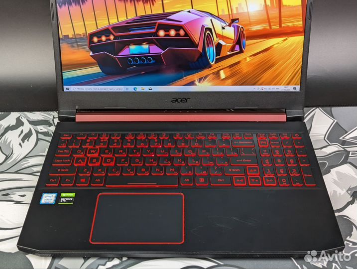 Acer Nitro 5 15 IPS i5-8300H 8GB GTX1050(3) 512SSD