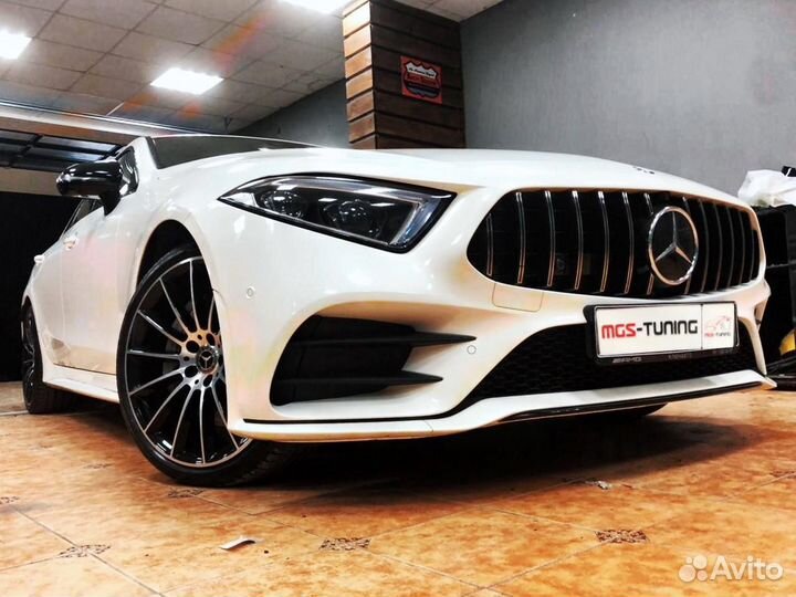 Решетка радиатора Mercedes CLS-Class Chrome C257