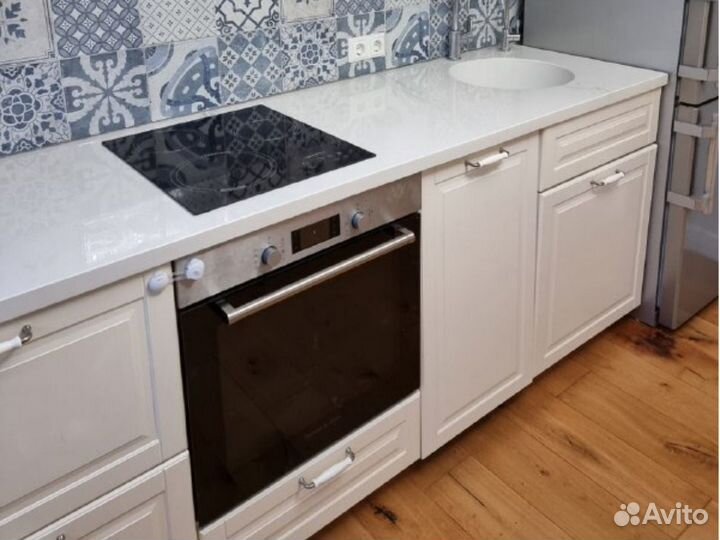 Столешница для кухни из литьевого мрамора