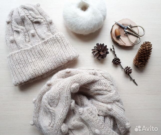 Комплект (шапка и снуд)