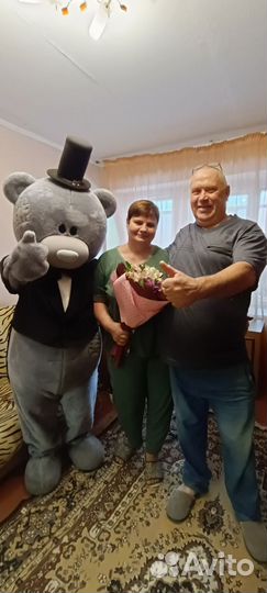 Аниматор Мишка Тедди.Поздравление