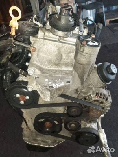 Двигатель Volkswagen Polo 4 2007г BXV 1.2 бензин