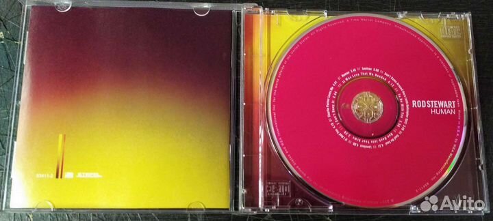 Rod Stewart Human CD 2001 usa