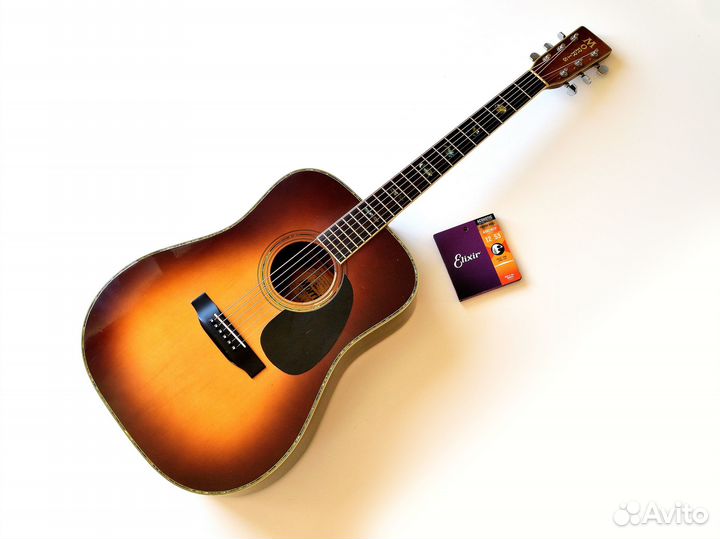 Гитара Morris W-40, 1981, Япония, кейс