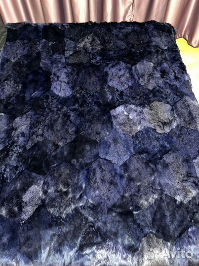 Плед из меха кролика, 1,5м*2,0м