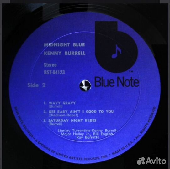 Kenny Burrell Midnight blue 1973 USA