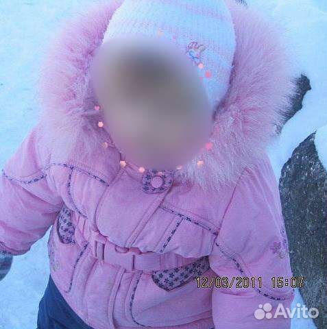 Зимний костюм для девочки