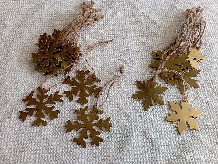 Ёлочные украшения IKEA Vinter 2021 Снежинки