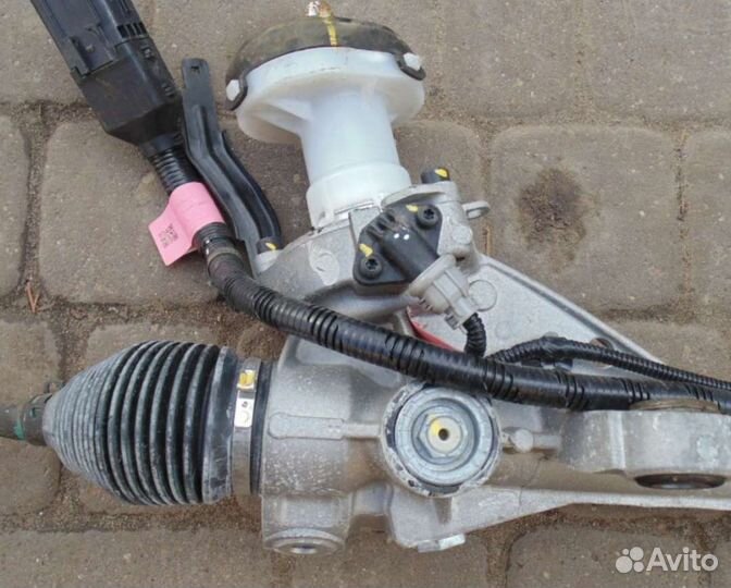 Рулевая рейка электро Hyundai Santa Fe 4 TM 2019