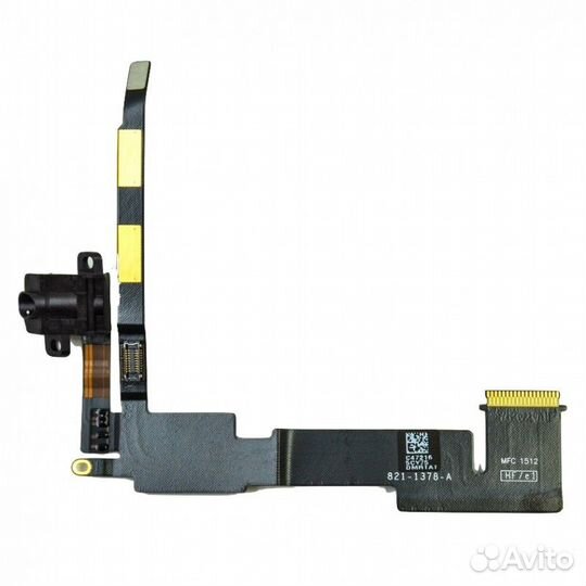 Шлейф аудио-разъема для Apple iPad 2, P/N: 821-137