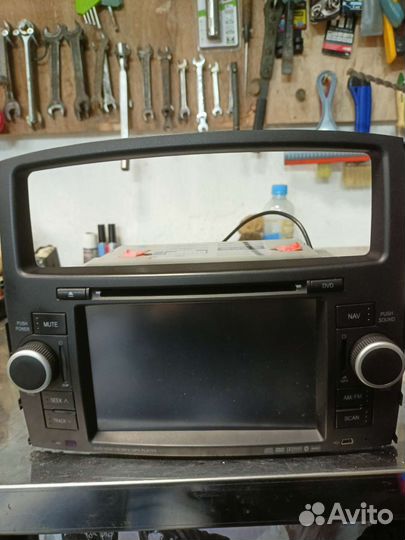 Магнитола на pajero 4 на запчасти