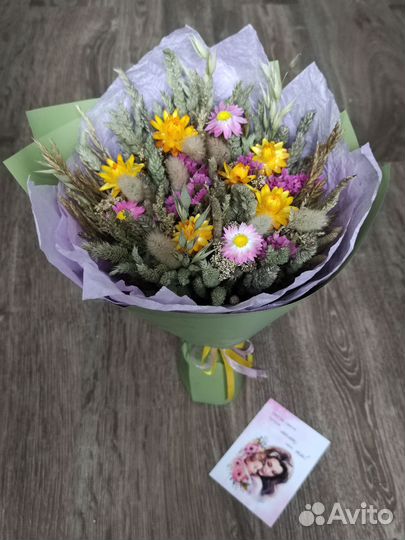 Букет из сухоцветов