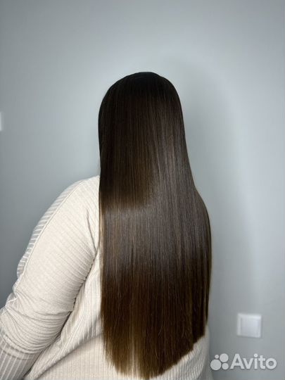 Кератиновое выпрямление и ботокс волос