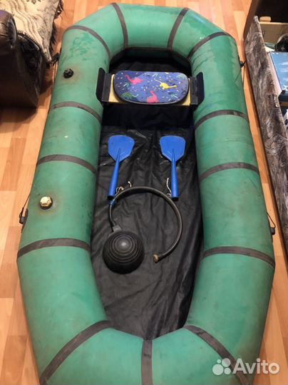 Лодка надувная бу