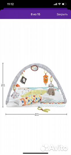 Развивающий коврик fisher price