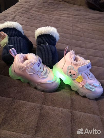 Зимняя обувь для девочки 18 20