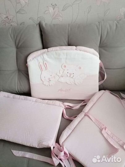 Бортики в детскую кроватку