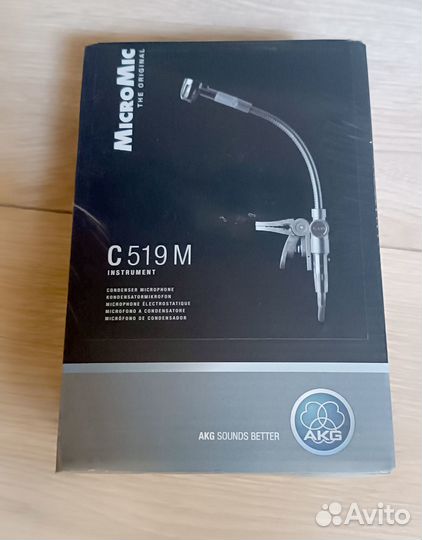 AKG C519M микрофон-прищепка для духовых инстр