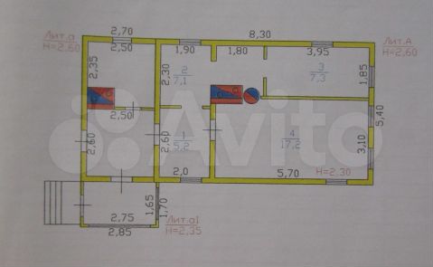 1-к. квартира, 32,3 м², 1/2 эт.