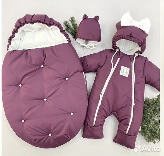 Комплект на выписку для девочки