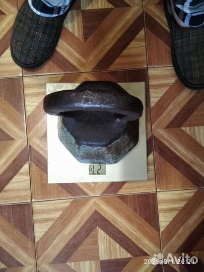 Чудо-гиря старинная неизвестного мастера 27,9 кг