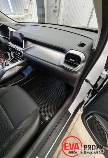 Ева коврики 3D на Geely Coolray