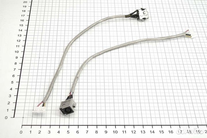 Разъем HP DV7-1000 с кабелем