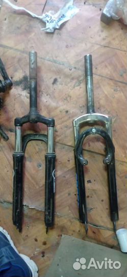 Вилка и запчасти на велосипед