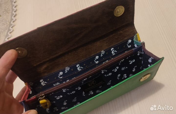 Кошелек женский кожаный ручной работы