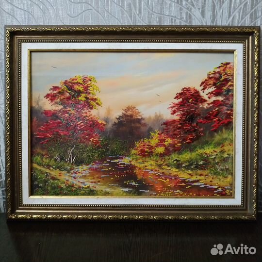 Картины - алмазная мозаика, бисер