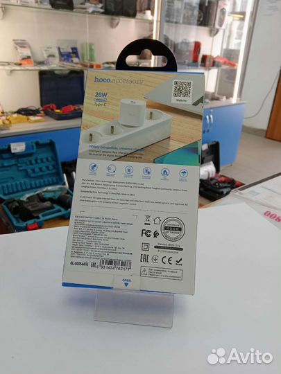 Блок питания Type-c 3.0a 20w iPhone/android (п50)