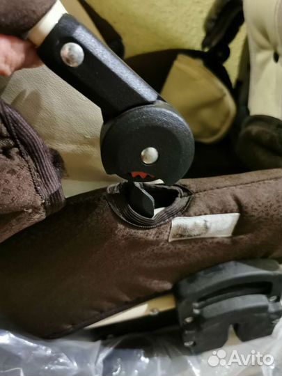 Коляска 2 в 1 эко кожа