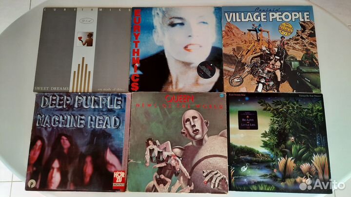 Виниловые пластинки LP из Европы