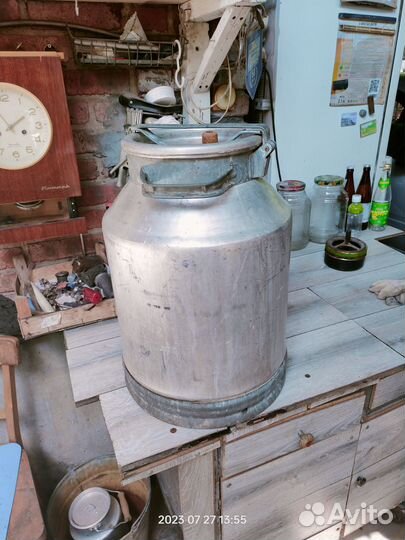 Бидон алюминиевый 40 л