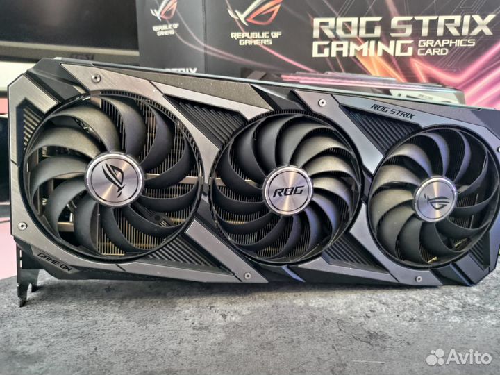 Видеокарта Rtx 3070 8 gb Asus Strix