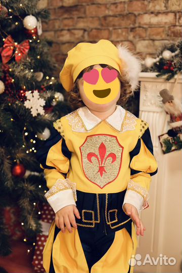 Новогодний костюм для мальчика принца