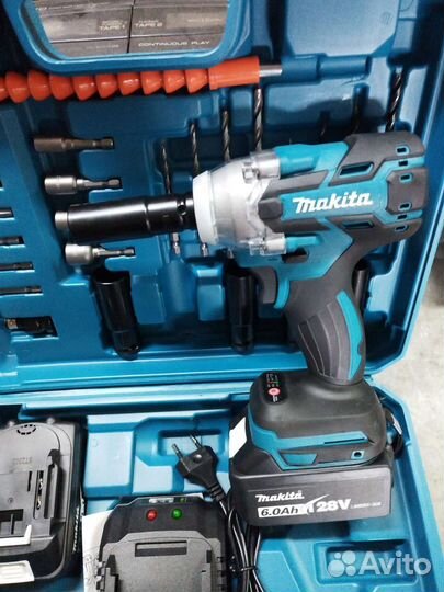 Винтоверт шуруповёрт ударный аккумуляторный Makita