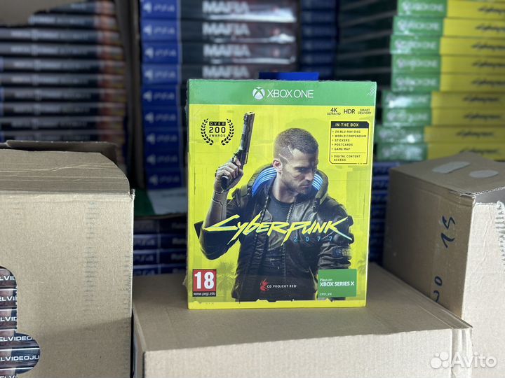 Новый диск Cyberpunk 2077 на xbox one / SX